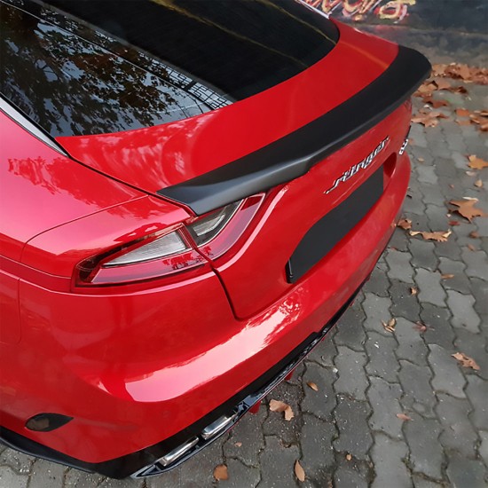 Kia Stinger Custom Style Flush Mount Rear Deck Spoiler 2018